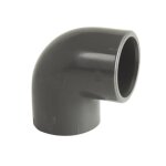 Coude pvc pression piscine 90° femelle diamètre 63 mm Coude pvc pression piscine 90° femelle diamètre 63 mm