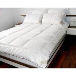 Couette - laine mrinos - 140x200cm - 500gsm - tempre - naturelle
