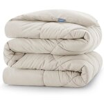 Couette 220x240 temp�r�e pour lit 2 personnes �dredon 300g / m� pour 4 saisons avec 4 boucles du2019angle ...