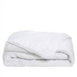 Couette �t� anti - transpiration 220x240 cm l�g�re et respirante - enveloppe microfibre topcool - bleu ...