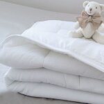 Couette pour bb - domiva - blanc - 70 x 120 cm - enfant - mixte - uni