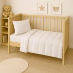 Couette b�b� temp�r�e anti acariens&anti bact�riens - 80 x 120 - toutes saisons - mortreux
