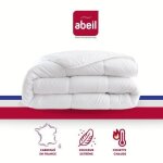 Couette chaude 400gr / m� douceur auvergnate - 140 x 200 cm - 1 personne - abeil