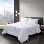 Couette chaude - el - 300 - 600 gsm - 240x260cm - microfibre - douceur extr�me