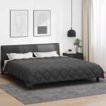 Couette dhiver - vidaxl - duvet dhiver - microfibre - 240 x 260 cm - matelass� oeko?tex