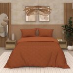 Couette doublée polaire microfibre 240x260 cm bicolore vieux rose et ivoire par soleil docre Couette doublée polaire microfibre 240x260 cm bicolore vieux rose et ivoire par soleil docre