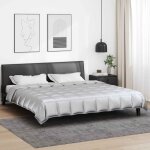 Couette / duvet d�t� - vidaxl - 220 x 260 cm - satin & microfibre - matelass� - anti - allergique