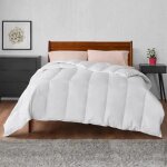 Alpes blanc - couette �t� �co 200 g / m� 200x200 cm - enveloppe 100% coton bio - respirante l�g�re et ...