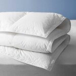 Alpes blanc - couette �t� 90% duvet 130 g / m� ? 200x200 cm - l�g�re gonflante et respirante ? fabrication ...