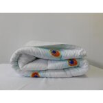 Couette imprim�e plumes / non tiss� - mortreux - 1 personne - l�g�re