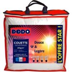 Couette légère 100% polyester fibre recyclée circulair® dodo - blanc - 140 x 200 cm pour lit 1 place Couette légère 100% polyester fibre recyclée circulair® dodo - blanc - 140 x 200 cm pour lit 1 place