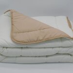 Couette l�g�re beige / sable - 1 personne 140x200 - sp�cial et� - mortreux