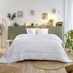 Couette l�g�re coton bio 220x240cm printemps �t� - enveloppe coton issu de lagriculture biologique certifi� ...