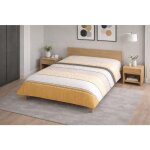 Couette l�g�re imprim�e casablanca 240 x 260 cm - 2 personnes - �t� - microfibre 200 g / m� - fabrication ...