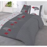 Couette légère imprimée eventail - 1 personne 140x200 - spécial été - mortreux Couette légère imprimée eventail - 1 personne 140x200 - spécial été - mortreux