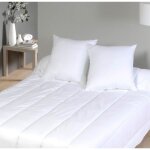 Couette l�g�re - mortreux - 240x260 cm - anti acariens - garnissage fibre silicon�e