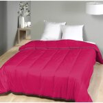 Couette l�g�re rose vif - 1 personne 140x200 - legere - mortreux