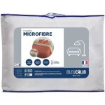 Couette microfibre - 140 x 200 cm - bleu calin - chaude - 400 g / m² - bicolore terracotta / chamois Couette microfibre - 140 x 200 cm - bleu calin - chaude - 400 g / m² - bicolore terracotta / chamois
