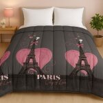 Couette - mortreux - paris - 240x260 cm - temp�r�e (toutes saisons) - 300 g / m� microfibre