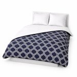Couette - mortreux - indu15 - 240x260 cm - microfibre imprim�e - garnissage 200 g / m� (ultra l�g�re) ...