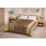 Couette - mortreux - jungle - 200 x 200 cm - l�g�re - sp�cial �t� - lavable � 40�