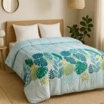 Couette - mortreux - marvin - 200 x 200 cm - l�g�re 300 g / m� - microfibre imprim�e