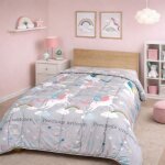 Couette - mortreux - ninon - 140 x 200 cm - temp�r�e - microfibre - fabrication fran�aise