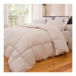 Couette naturelle 90% duvet neuf - enveloppe 100% coton - 240x260cm - fabrication franaise - 300gr / ...