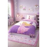 Couette - princesse / f�e - 140 x 200 1 personne - temp�r�e / toutes saisons - garnissage 300 g / m� ...