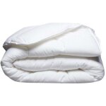 Couette temp�r�e anti - acariens - 300 gr / m� - blanreve - 200 x 200 cm - blanc