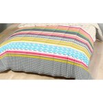 Couette temp�r�e beige - 1 personne 140x200 - mortreux