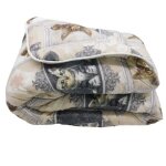 Couette - mortreux - imprim� chat - 200x200 cm - temp�r�e - microfibre