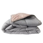 Couette - ultra l�g�re bicolore mortreux - 240x260 cm - sp�cial �t� - microfibre 200 g / m�