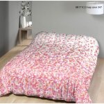Couette ultra l�g�re imprim�e confetti / pois - 1 personne 140 x 200 - sp�cial et� - mortreux