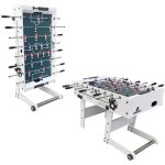 Cougar table de babyfoot scorpion kick blanc jeu de football de table pliable int�rieur adulte & enfant ...