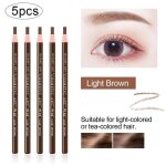 Couleur 5pcs marron clair crayon  sourcils permanent professionnel pour microblading tatouage waterproof ...