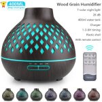 Couleur h10 humidificateur dair lectrique de 400ml diffuseur darme et dhuile essentielle pour la maiso ...