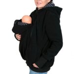 Couleur noir taille l sweat à capuche kangourou pour femme mains libres avec porte - bébé sweat - shirt ... Couleur noir taille l sweat à capuche kangourou pour femme mains libres avec porte - bébé sweat - shirt ...