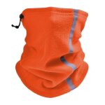 Couleur orange cache - nez rflchissant pour hommes et femmes bandana dhiver randonne ski cache - cou ...