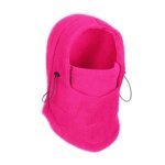 Couleur rose cagoule thermique imperm�able pour homme et femme chapeau chaud � capuche �charpe de randonn�e ...
