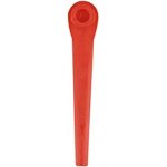 Coupe bordure lot de 100 lames en plastique pour coupe - bordure gardena - rouge