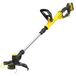 Coupe - bordure �lectrique sans fil + batterie 4ah + chargeur - stanley fatmax - sfmcst933m1 - qw - 18v ...