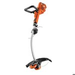 Coupe - bordures filaire 900w - 33cm - black + decker - avec 2 poign�es tube t�lescopique et roue de ...