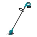 Coupe bordures sans fil 21v avec t�te pivotante tube t�lescopique et 2 poign�es livr� avec 2 batteries ...