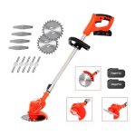 Coupe - bordures sans fil 36v - magicfox - tige t�lescopique - angle r�glable - 3 types de lame