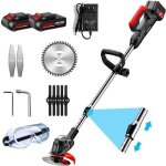 Coupe - bordure en verre � batterie sans fil 48 v d�broussailleuse �lectrique outils de jardinage �lectriques ...