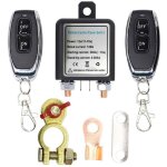 Coupe circuit batterie 12v � t�l�commande sans fil interrupteur de relais dc 12v 120a isolateur de batterie ...