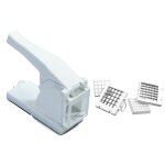 Ustensile de cuisine - fackelmann - coupe frite - 2 grilles de découpe - acier inoxydable - 27x14. 5x9. ... Ustensile de cuisine - fackelmann - coupe frite - 2 grilles de découpe - acier inoxydable - 27x14. 5x9. ...
