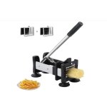 Coupe frite professionnel avec des lames de 1 / 2 et 3 / 8 de rechange tranchantes en acier inoxydable ...