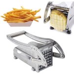 Coupe - fritestaille - frites inox  levier avec lames